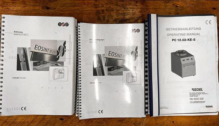 Used EOS EOSINT M270 Industrial Metal 3D Laser Sintering Printer