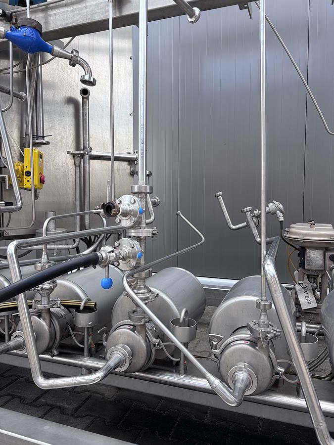 Used APV Anhydro 2FFTE TVR1 , Falling film evaporator