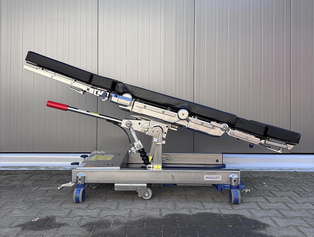 Used Maquet Alphamaquet 1150.30D0 PUR OR Table Top + 1146.62A0 Transporter