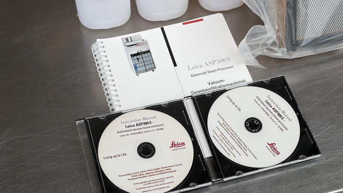 Used Leica ASP 300S Tissue Processor