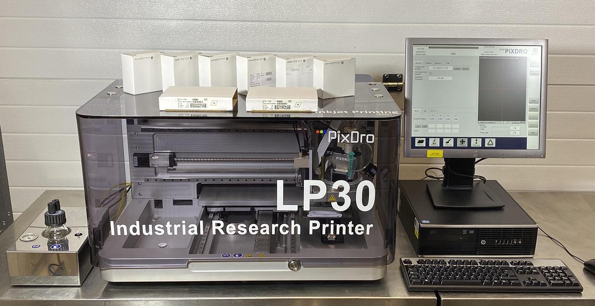 Used SUSS MicroTec  Meyer Burger PiXDRO LP30 Inkjet Printer ,  Wafer Semiconductor