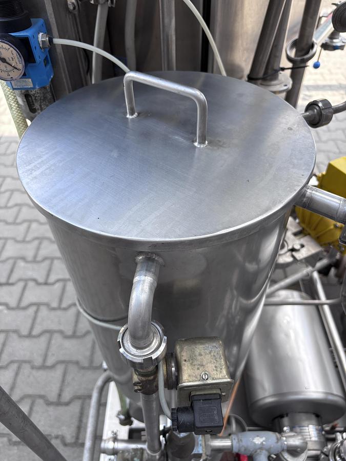 Used APV Anhydro 2FFTE TVR1 , Falling film evaporator