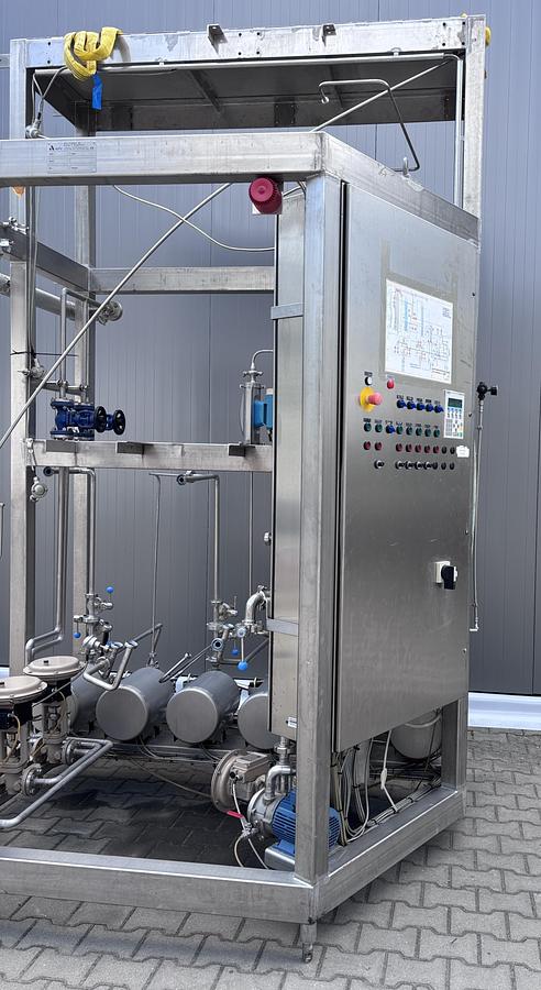 Used APV Anhydro 2FFTE TVR1 , Falling film evaporator