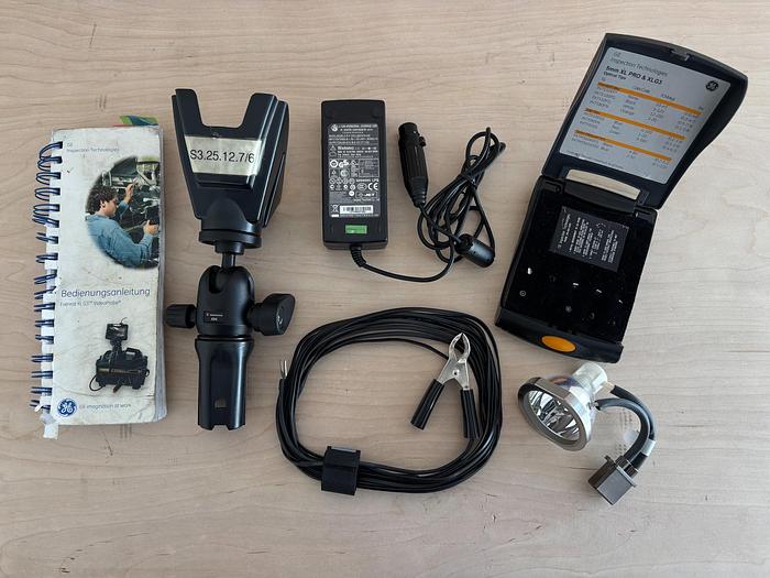Used GE Everest XLG3 VideoProbe System with Optical Tips , Inspection System