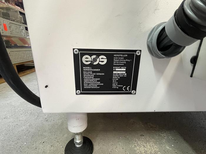 Used EOS EOSINT M270 Industrial Metal 3D Laser Sintering Printer