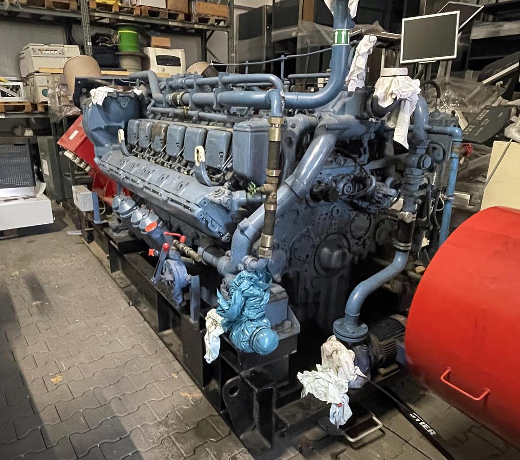 Used 2400 KVA  Diesel Generator Set with 2x MTU 12V396 Engines / AEG DKBH 4408-04