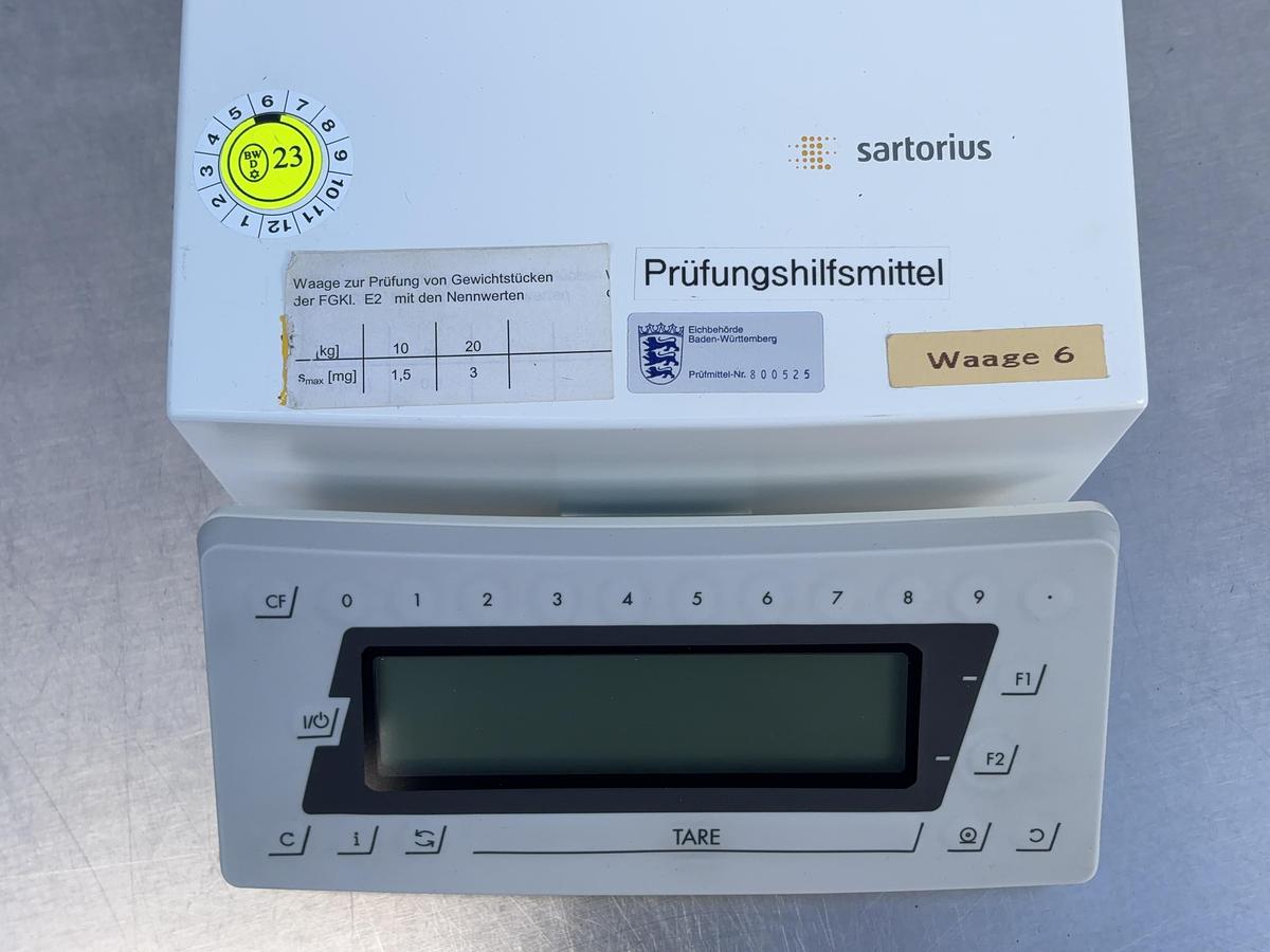 Used Sartorius CC20000 Mass Comparator 20.05kg x 1mg E2 Metrology Balance Tested