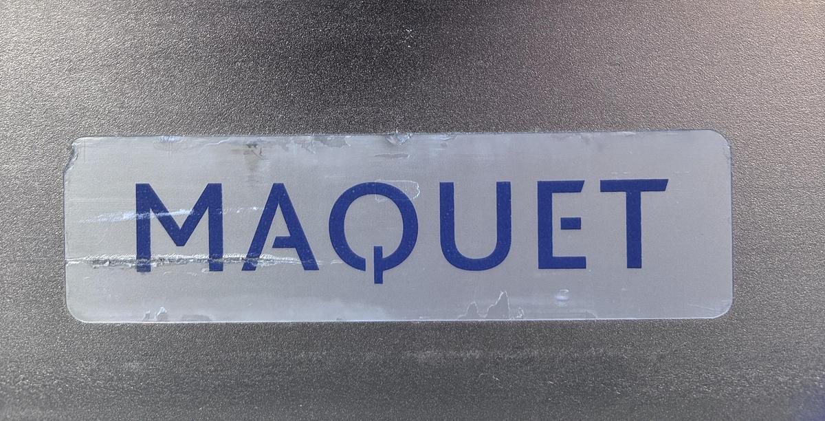 Used Maquet Alphamaquet 1150.30D0 PUR OR Table Top + 1146.62A0 Transporter