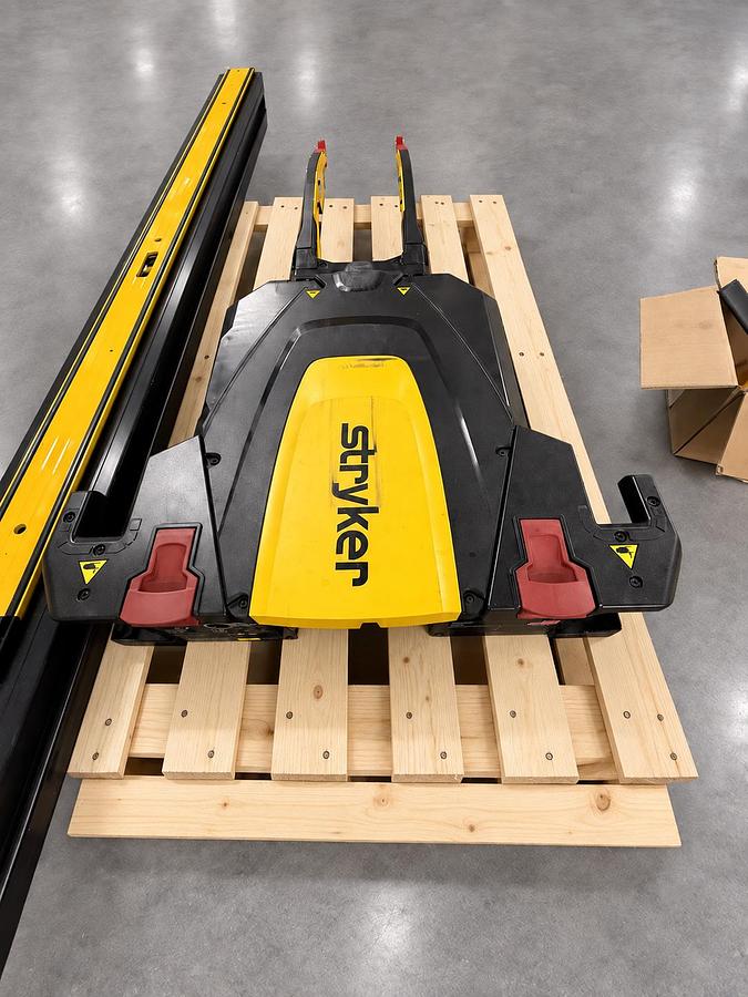 Used Stryker Power-LOAD 6390 Powered Cot Fastener Ambulance Stretcher Loading System