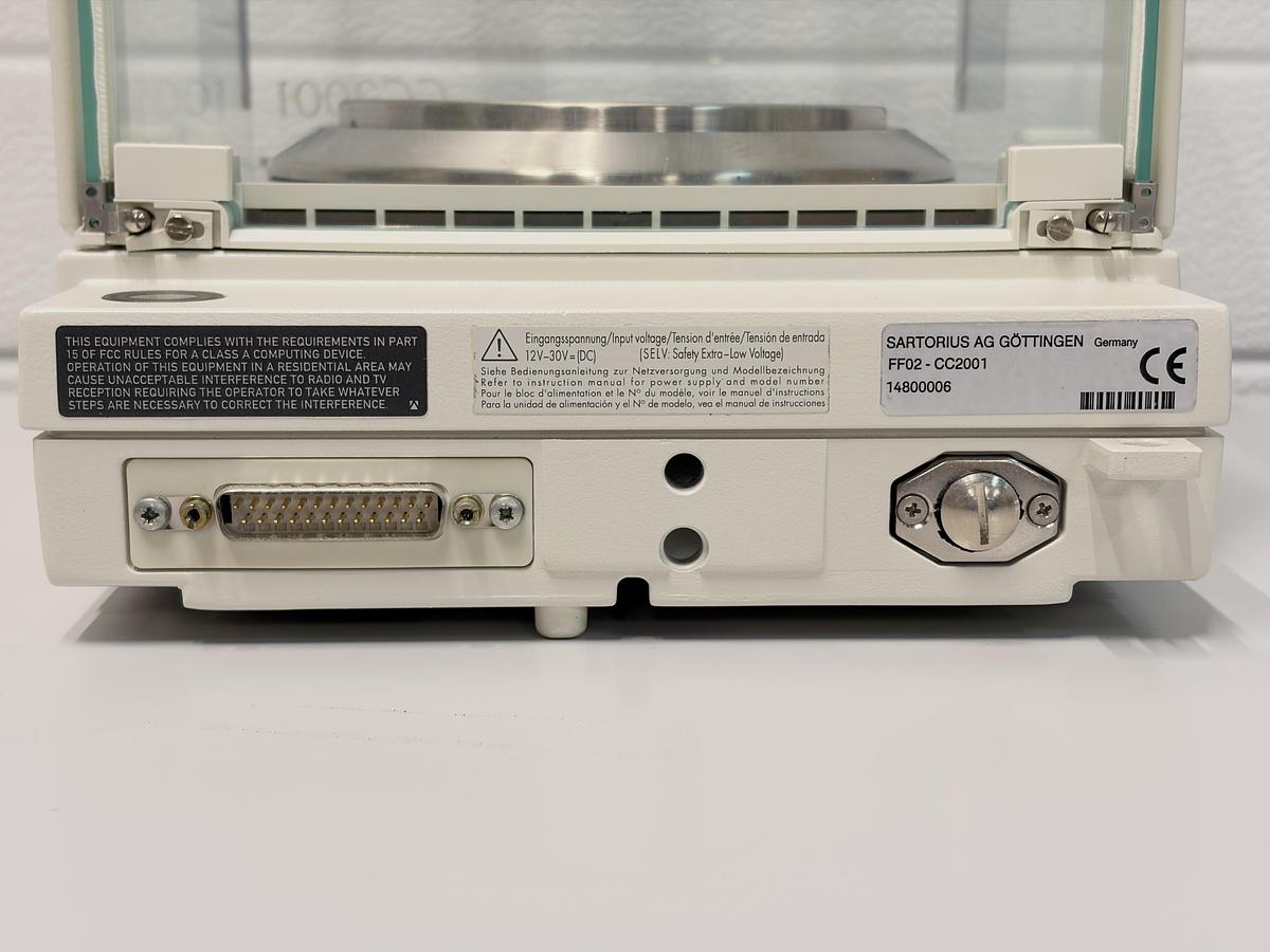 Used Sartorius CC2001 Mass Comparator – 2505 g / 0.1 mg – Precision Metrology Balance