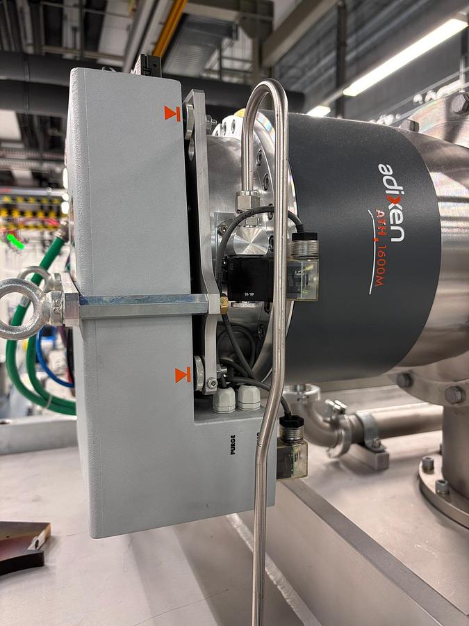 Used Adixen / Pfeiffer ATH 1600M Turbo Pump with Profibus DP Controller + Cable