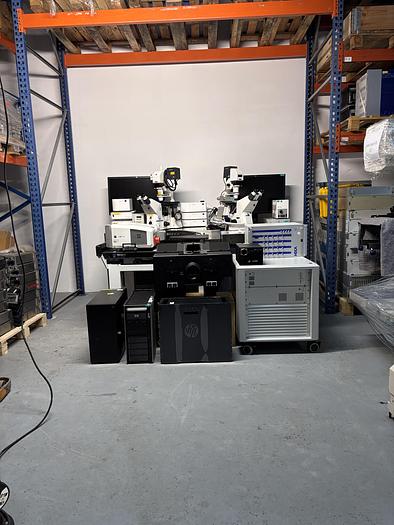 Used Set of 2 x Zeiss Axiom Observer Z1 / D1 mit LSM 710 , Incubator XL LSM 710