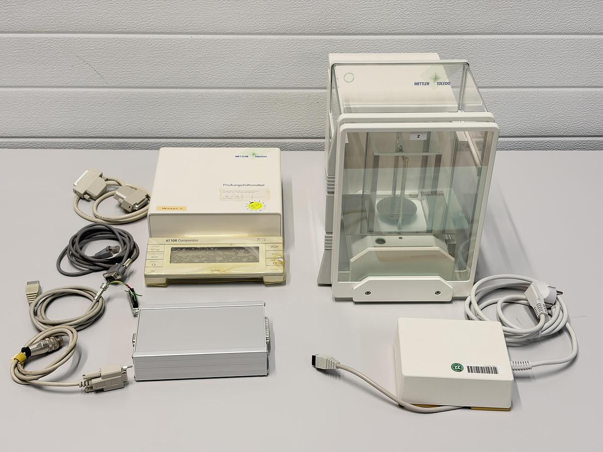 Used Mettler Toledo AT106 Mass Comparator 111g 1µg Microbalance Metrology Tested