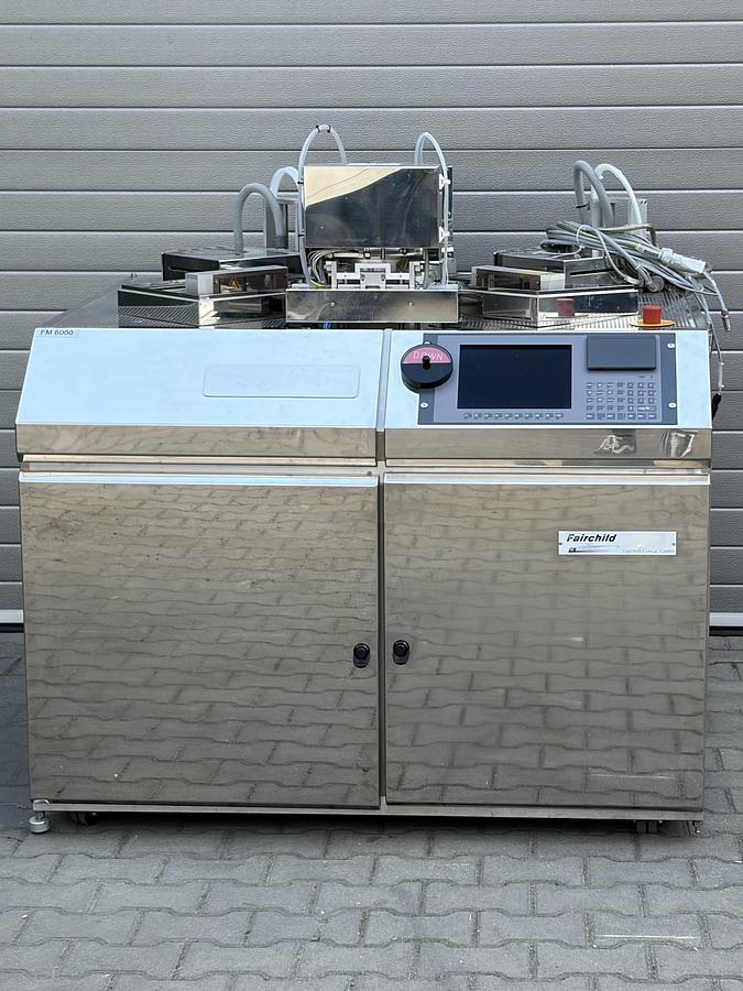 Used Fairchild Convac CBA-M-6000 FM6000 Wafer Coater Developer Track 400V 6kVA 1996