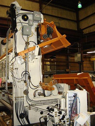 Used 122" Cameron 458 HD Two Drum Tissue Rewinder