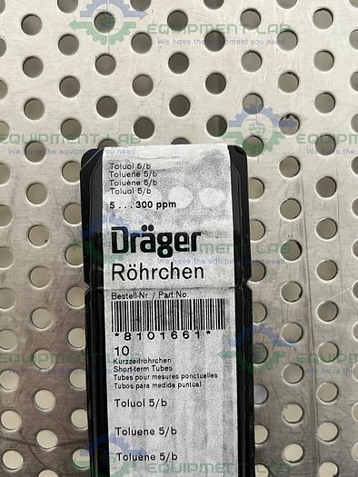 Draeger   8101661, DT Toluene 5/b 5-300 Test Tubes