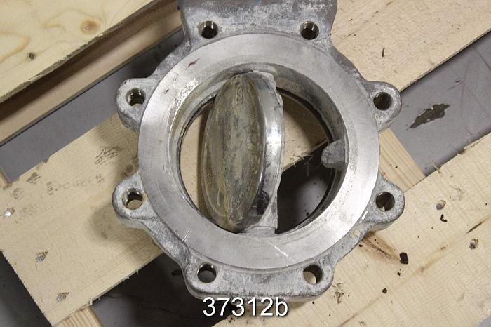 Used Jamesbury 6" Hand Operated Butterfly Valve #37312