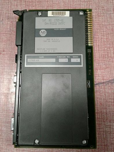 Used Allen-Bradley 1785-KE DH+/RS232 INTFC series B Rev F Interface Module