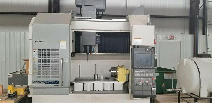 Used 2018 Okuma Genos M560-V 4 Axis Vertical Machining Center