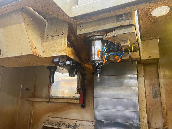 Used Doosan Daewoo 4th Axis Vertical Machining Center Model: DMV-4020
