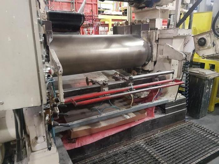 Used Shaw 60in x 22in Two Roll Mill