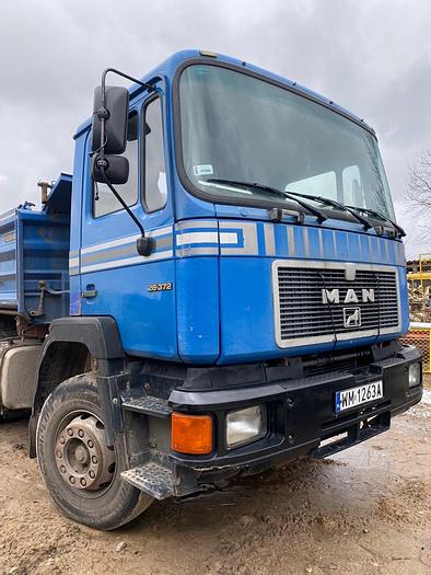 Gebruikt 1988 MAN 26.372 6X4 FULL STEEL // EURO 2// 6 CILINDER // KIPPER