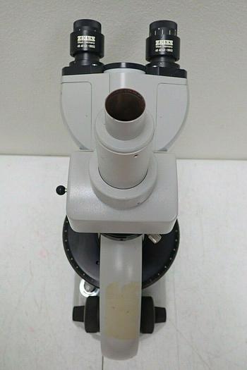 Used Zeiss 470916 Binocular Microscope w/ 2 Kpl-W10x Eyepieces & 473059 Magnifier