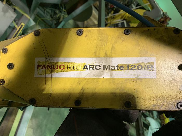 Used TEC WELD ROBOTIC DUAL TRUNION WELDING CELL WITH 2 FANUC ARCMATE 120iB'S