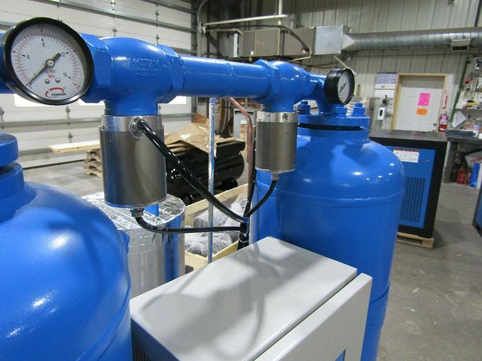 MTTD-450H 450 cfm Externally Heated Desiccant Air Dryers w/ filter pack