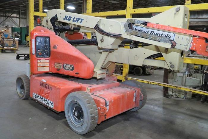 Used JLG MODEL E400AJPN BOOM LIFT 2007 500 LBS 46'