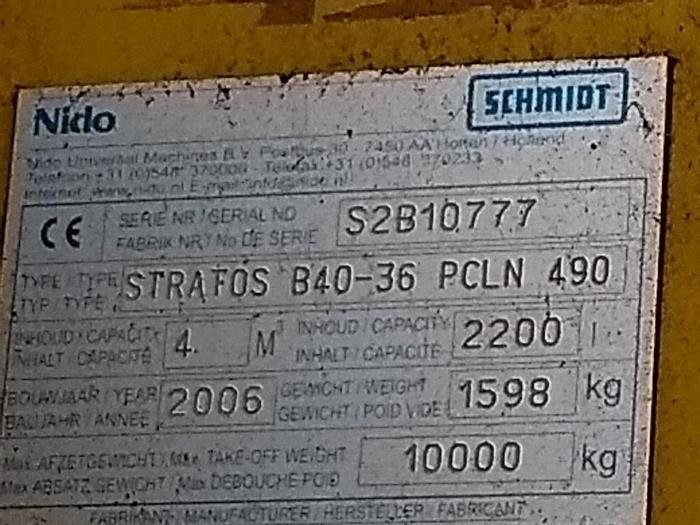 Gebruikt 2006 Nido B40-36 PCLN 490