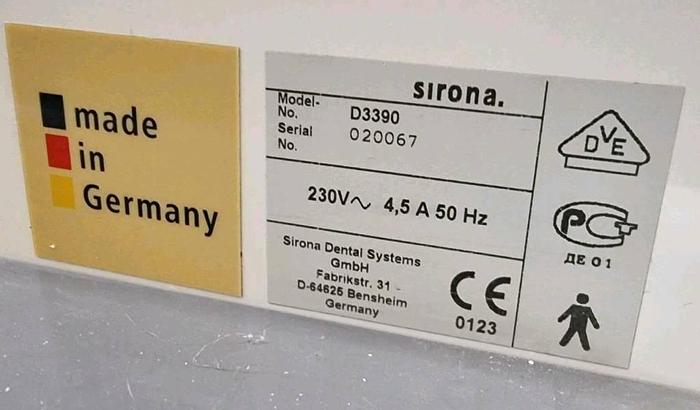 Used Sirona C3+ Dental Chair