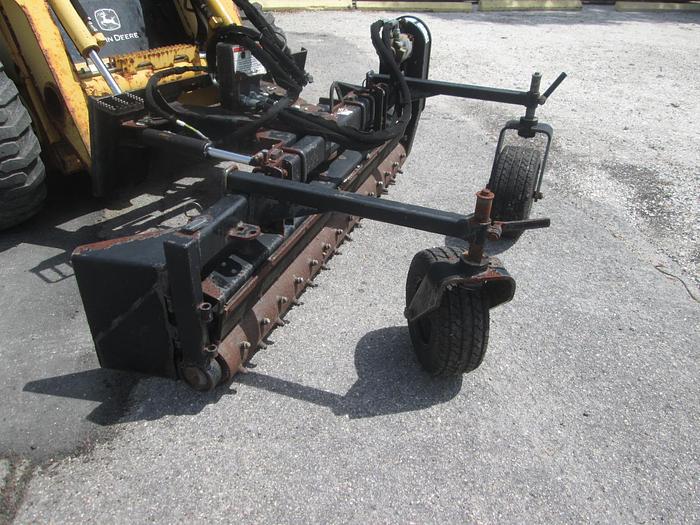 Used John Deere Skid Steer PR72B Power Rake