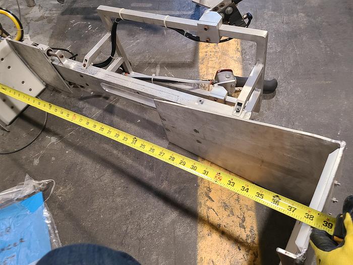 Used Zimmerman  200 Lb Air Balance Back Saving Heavy Lifting Hoist for Coil Stock