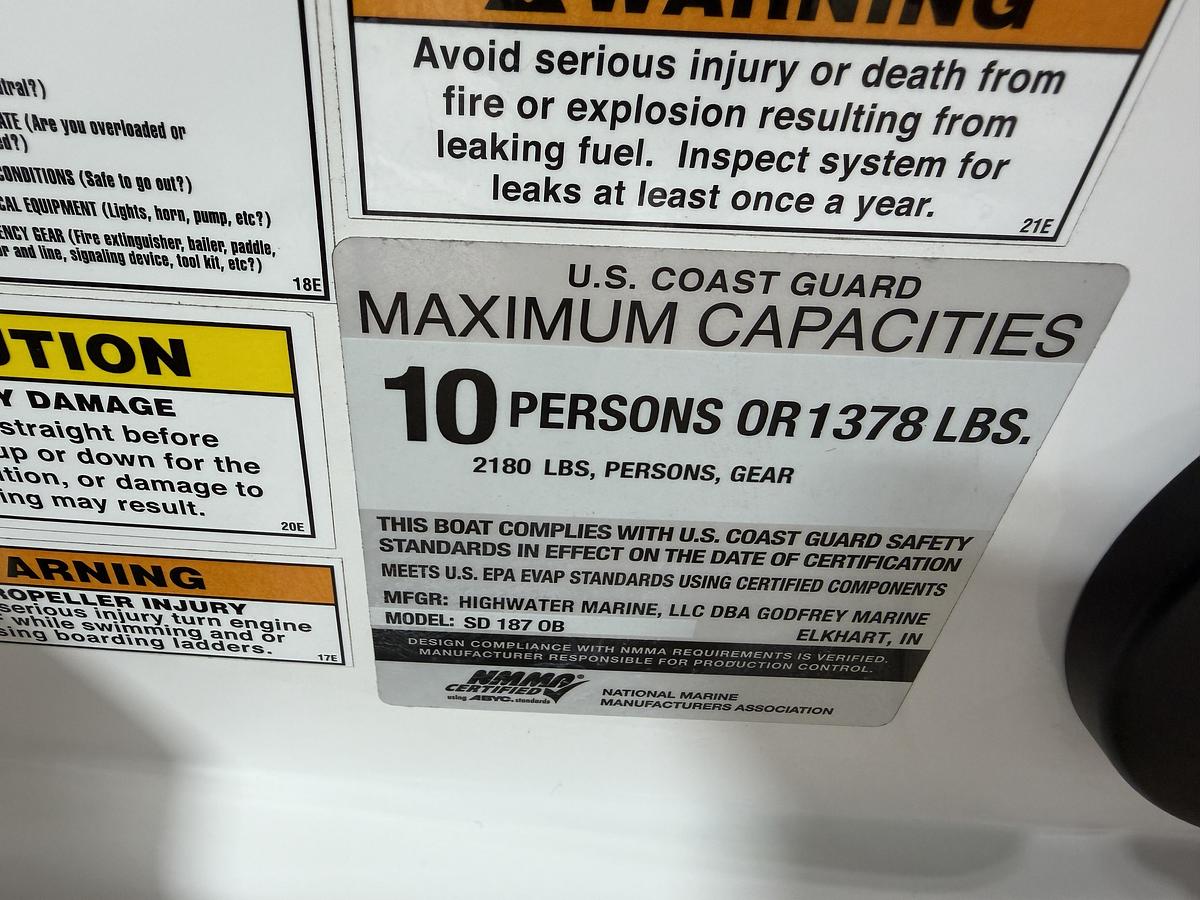 Used 2019 Hurricane  SD 187