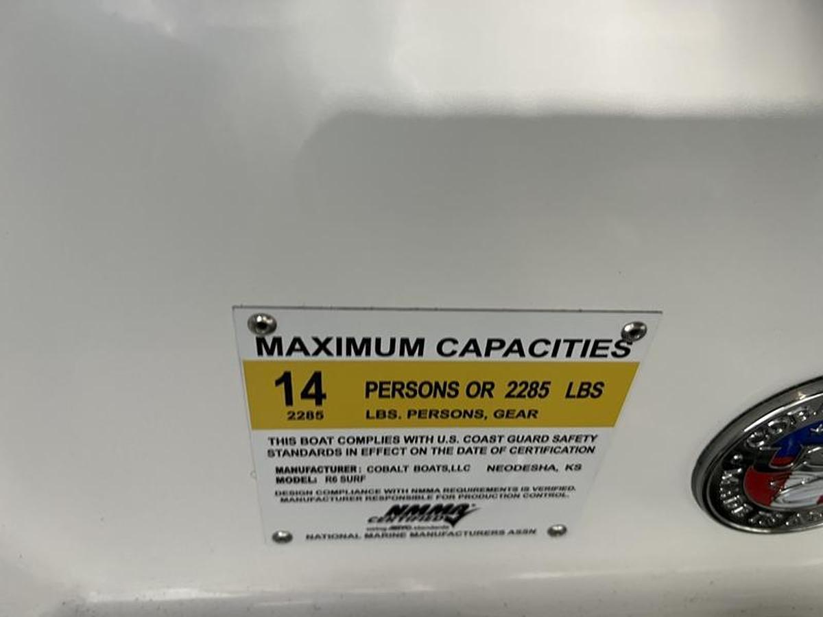 Used 2024 Cobalt Boats R6 Surf