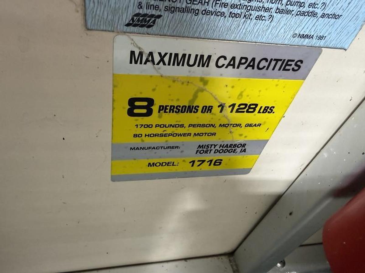 Used 2000 Misty Harbor Boats 1716 FC