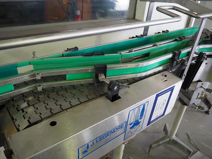 Gebraucht Scharnierplattentransportband