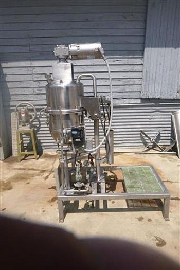 Used 10 GALLON GROEN SINGLE MOTION VACUUM KETTLE - S/S - JACKETED