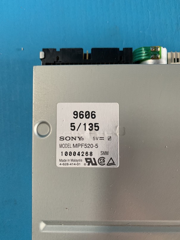 Used Sony Floppy Drive Disk MPF520-5