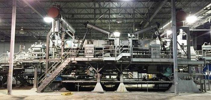 Used Fryer, GEM Equipment, Belt, 5' X 30', S/st, 2-stage, 15 TPH, #5991901