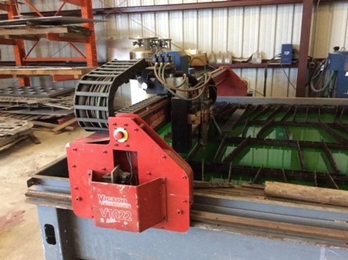 10'x 20' Victory II CNC Plasma/Oxy 400 Amp High Difinition Ultra-Cut, 2011