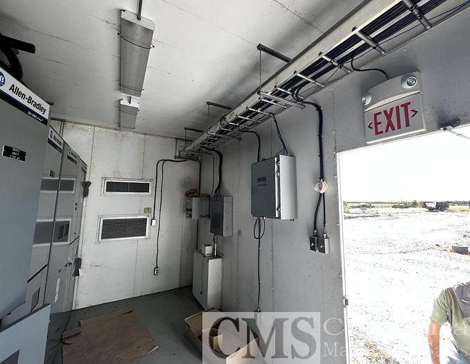 Used Allen Bradley MCC House/Shed from Oilfield Setup