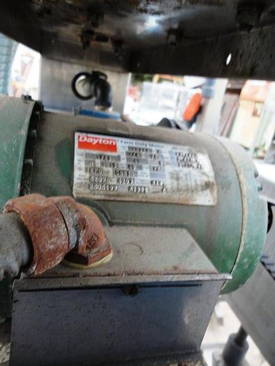 Used Filler, Bottle, 8 Head, Inline, S/st, Less Heads, Pump #C741486