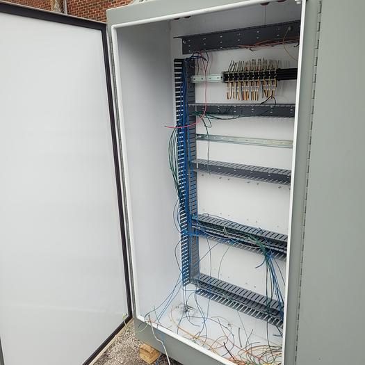 Used Hoffman A72XM7818FTC 72x78 2 door enclosure