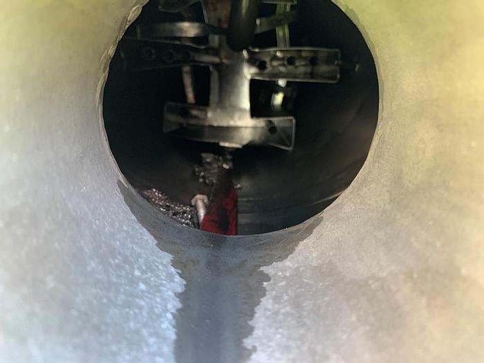 Used Column, 42" x 7' + 18" x 13', S/st, SRS Engineering, #S743631