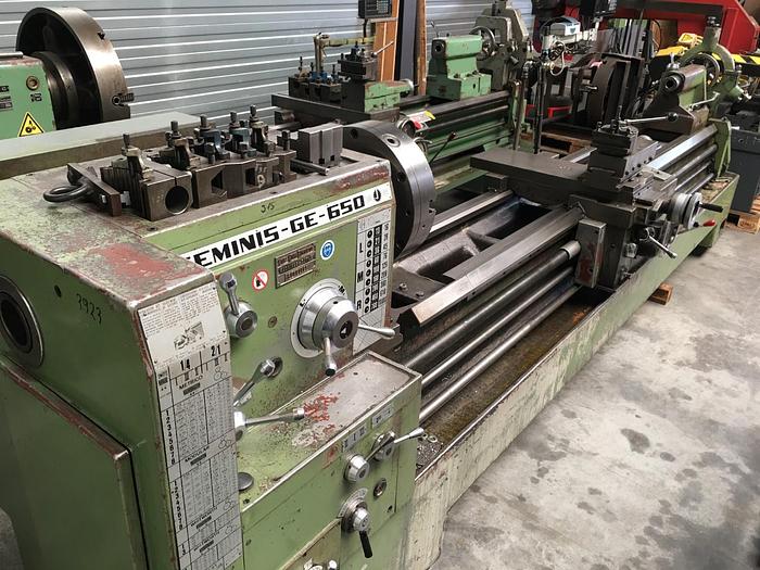Gebruikt Geminis GE650 x 3000 draaibank