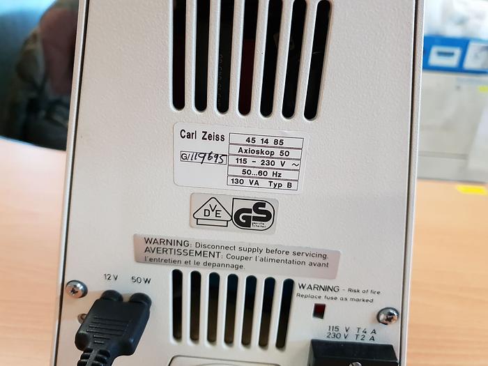 Used Zeiss Axioskop Microscope