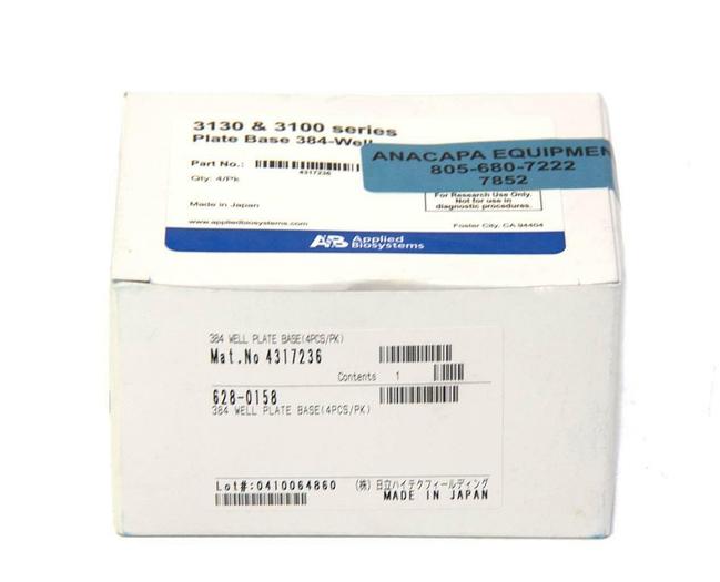 Used Applied Biosystems 4317236 3130 & 3100 Series Plate Base 384 Well NEW (7852) R
