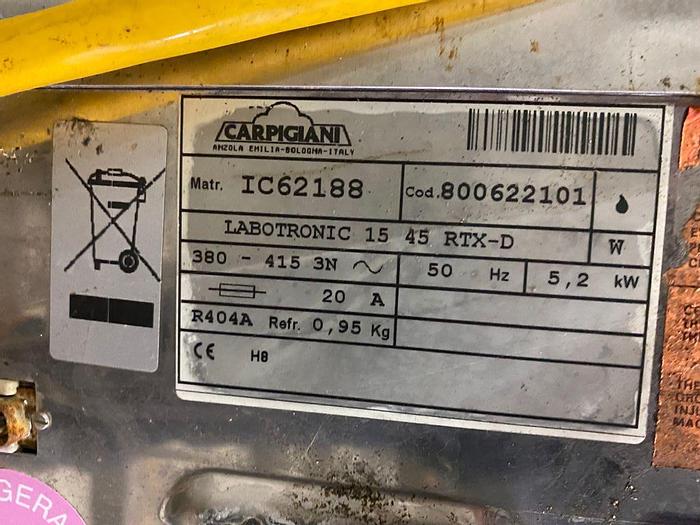 Used Carpigiani Labotronic 15 45 RTX-D batch ice-cream maker